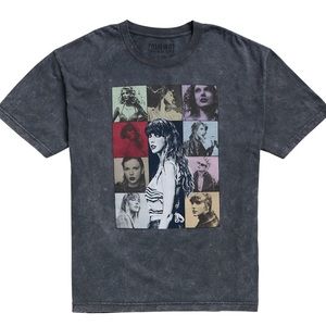 Taylor Swift The Eras Tour Mineral Wash Gray T-Shirt
Size M